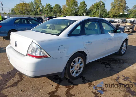 2008 Mercury Sable Premier z USA, uszkodzony, nr VIN 1MEHM42W48G621548